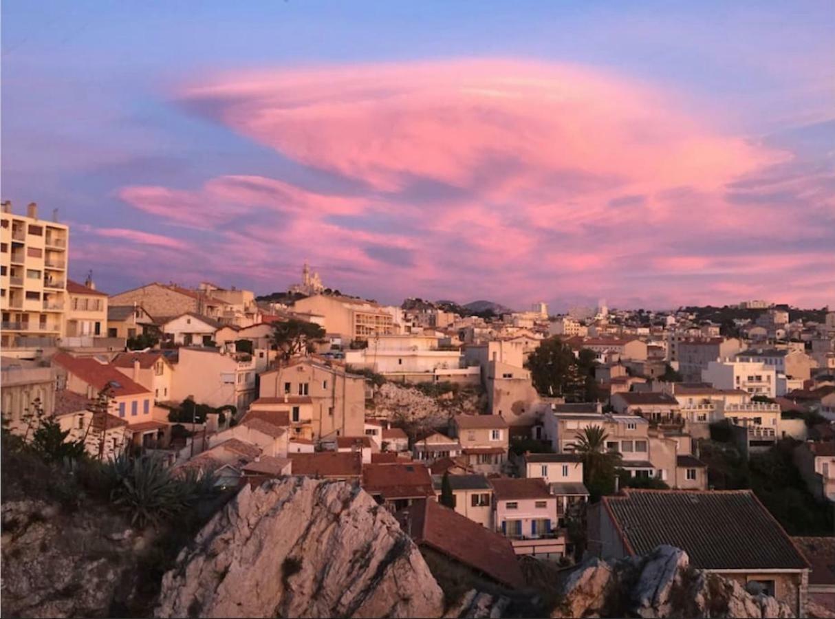 Serenity Escape Marseille - Sea View & Sunset Leilighet Eksteriør bilde